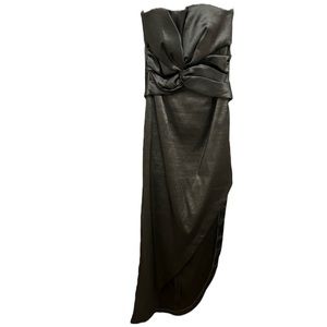 Jessica McClintock Vintage Gunmetal Dress